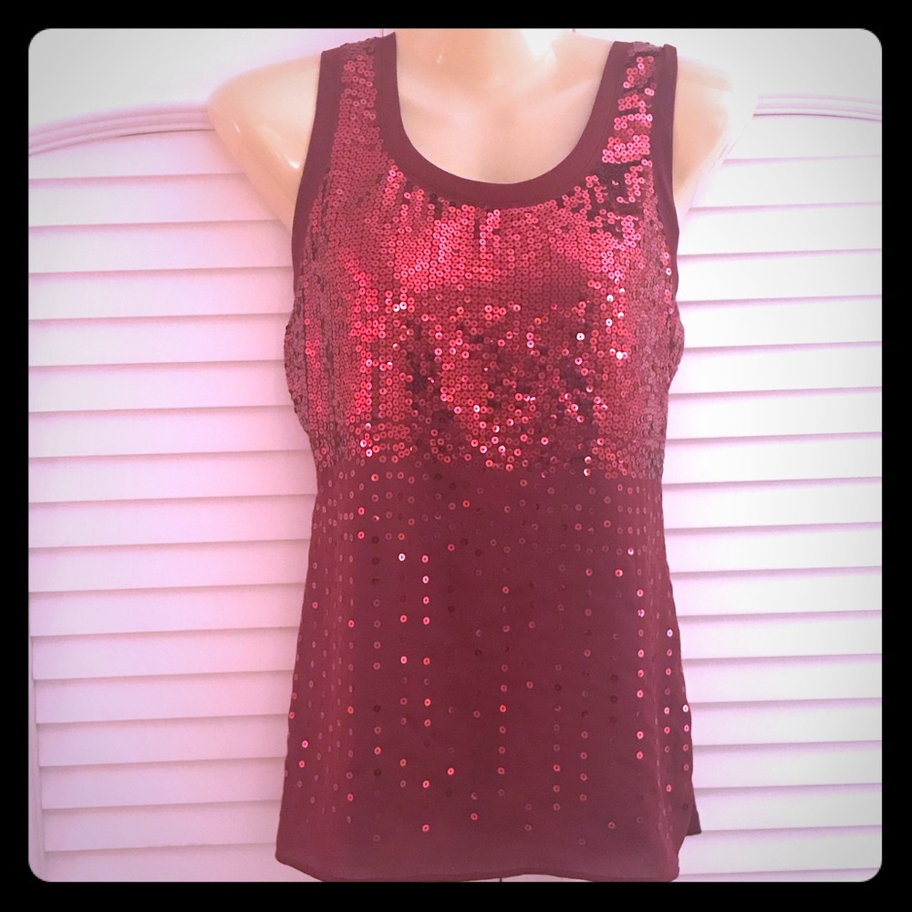 The Limited: Sparkly red tank